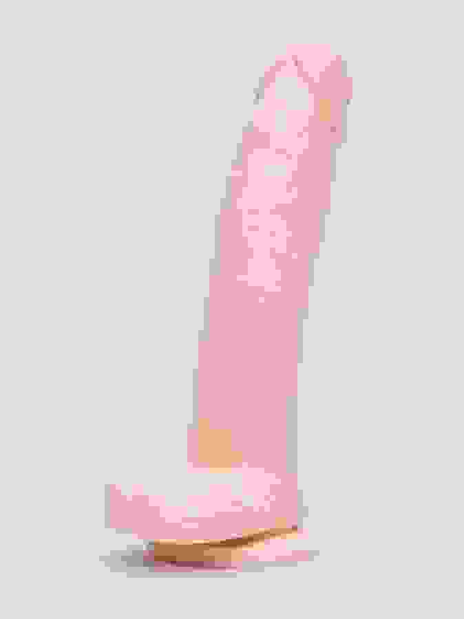 Lifelike Lover Ultra Realistic Ballsy Dildo 9.5 Inch, Flesh Pink, hi-res